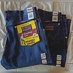 Wrangler Relaxed Fit Jeans 31MWZ 31x38 NWT